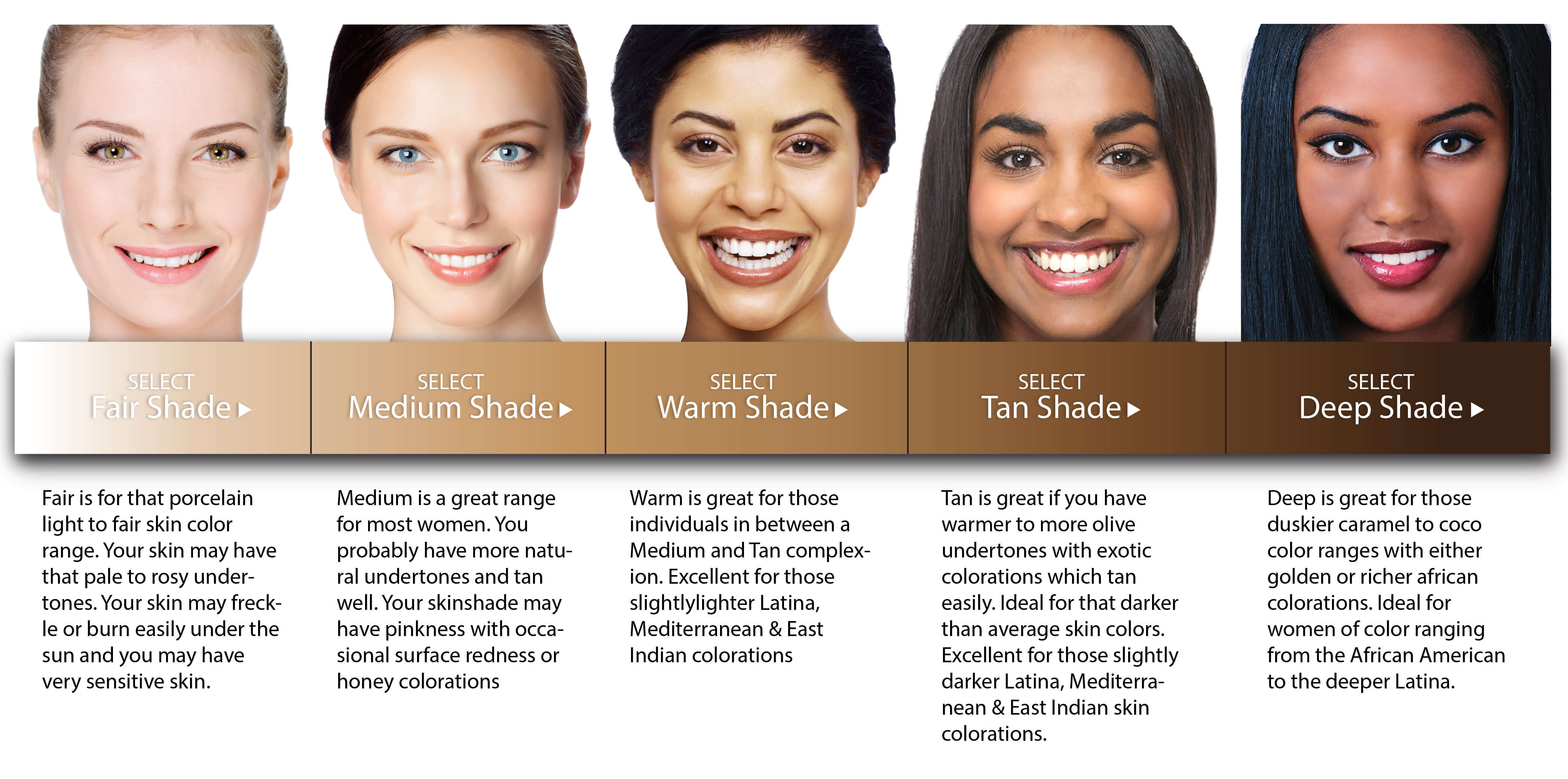 airbrush makeup shades