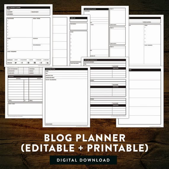 Blog Planner