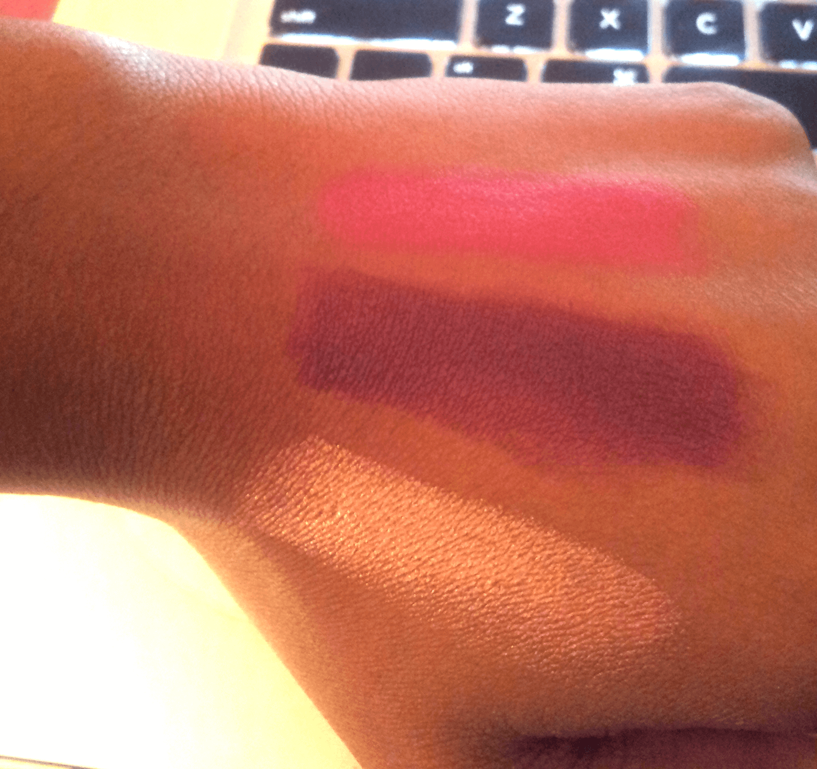 Covergirl Queen Collection Lipsticks on black skin