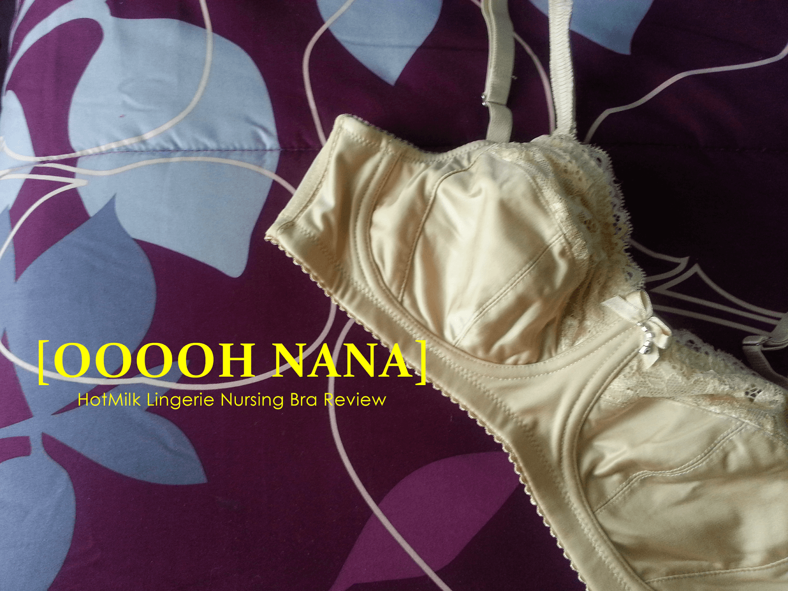 HOTMilk Lingerie Nursing Bra: First Impression