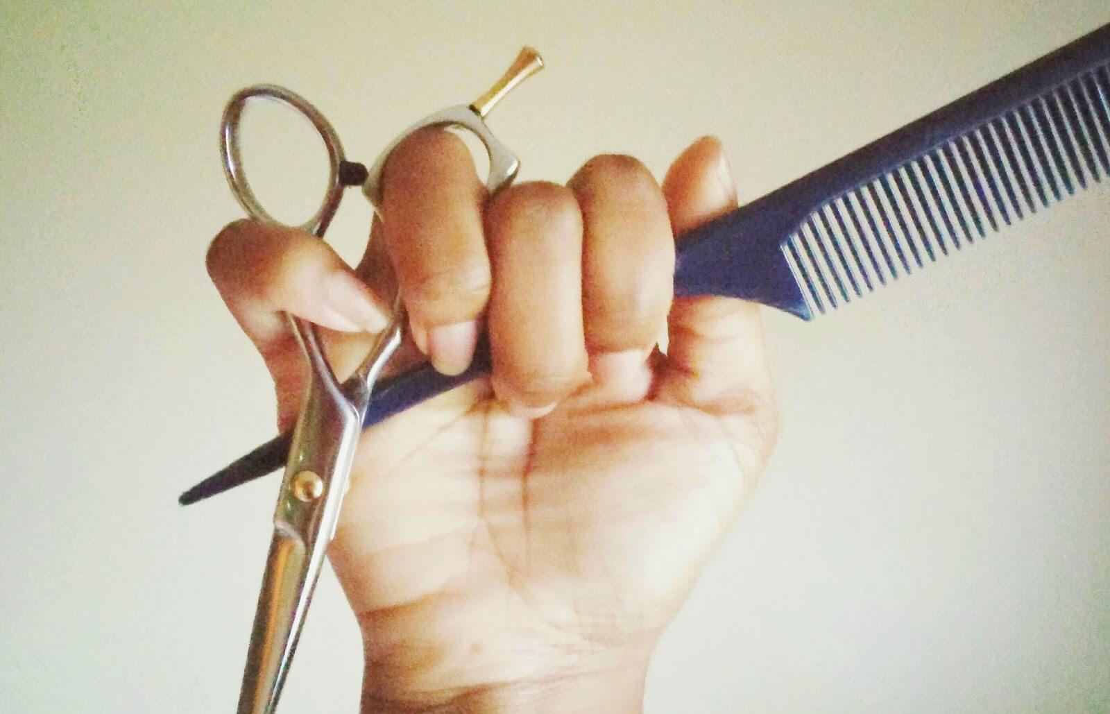 how to use regular shears