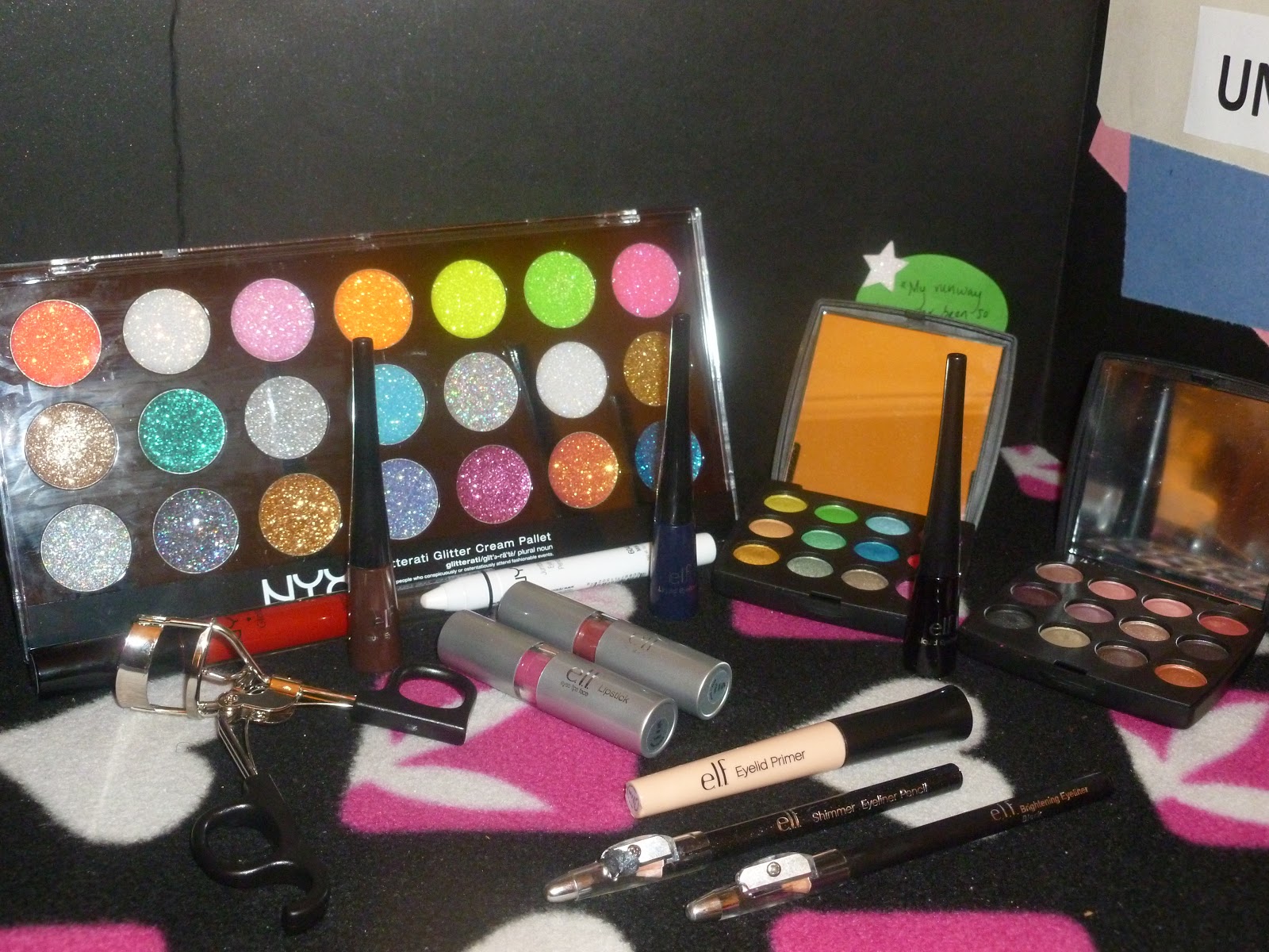 Neosha's eyeshadow palettes