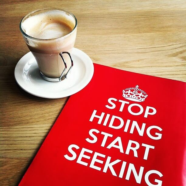 stop hiding start seekinkg