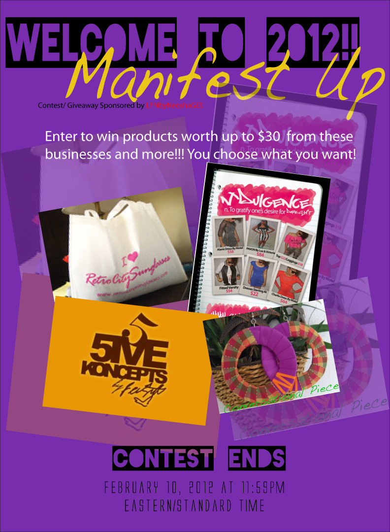 Welcome to 2012: Manifest Up